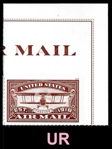 US 5282 Centennial Air Mail Red F corner single UR MNH 2018 - Picture 1 of 1