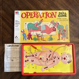 VTG Milton Bradley 1965 Operation Skill Game Doctor Rare Lights Up Buzzer Works - Picture 1 of 4