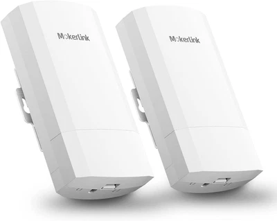 Wifi Bridge, CPE Wireless Esterni Trasmissione per Ptp E Ptmp, 2,4Ghz 300Mbps 1K - Immagine 1 di 4
