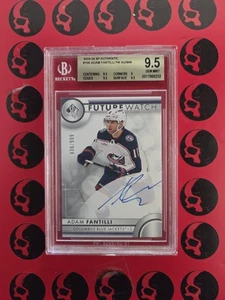 2023-24 Adam Fantilli Future Watch Auto BGS 9.5 SP Authentic #106 Rookie RC UD - Picture 1 of 2