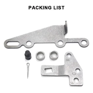 For Turbo TH400 TH350 TH250 TH200-4R TH700-R4 4L60 Bracket & Lever Kit New - Picture 1 of 5