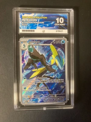 Pokemon TCG Inteleon 142/132 Mega Evolution Illustration Rare Ace 10 - Image 1 of 2