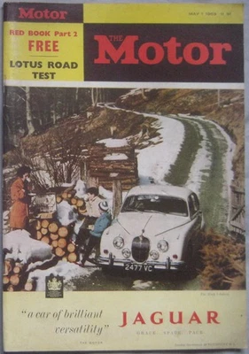 Motor magazine 1 May 1963 featuring Lotus Super Seven road test, Mini - Image 1 of 4