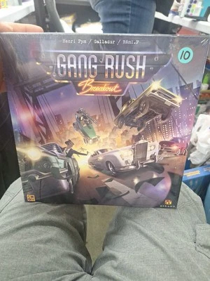 NEW SEALED GANG RUSH BREAKOUT BOARD GAME MAFIA CAR RACING GANGSTER 2016 COMPLETE - Image 1 of 2