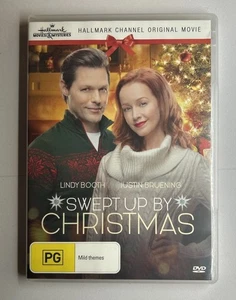 Swept Up By Christmas (2020) DVD Hallmark Original Movie, Christmas, Lindy Booth - Foto 1 di 8