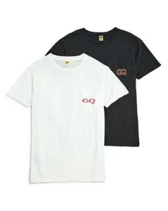 PACK DE 2 CAMISETAS ACANALADAS BLANCAS Y NEGRAS VELVA SHEEN NUEVAS - Imagen 1 de 3