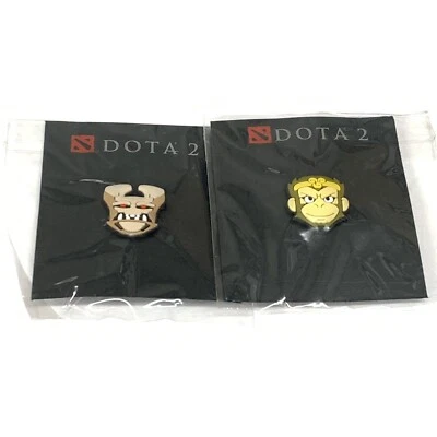 Prendedor Dota 2 TI Monkey King + Underlord EMOTICHARM Nuevo The International Dota2 Foto 1 de 4