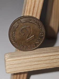 2 Pfennig - 1968 G- BRD - nicht magnetisch - Münze Selten Vintage Sammler Münze - Bild 1 von 7