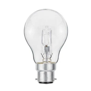 Luminizer 53W = 70W BC/B22 Eco Halogen GLS Clear Halogen, Warm White Dimmable - Picture 1 of 2