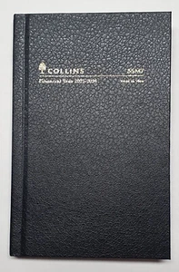 2025 - 2026 Collins Financial Year Pocket Diary B7R Week View BLACK 35M7 - Picture 1 of 3