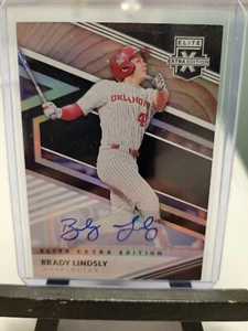 Brady Lindsly 2020 Panini Elite Extra Edition Auto - Bild 1 von 2