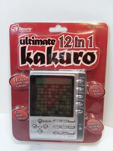 NEW SEALED Senario Entertainment Ultimate 12 in 1 Kakuro Electronic Game - Picture 1 of 2