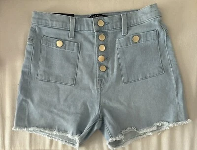 Pantalones Cortos J Brand Joan Super High Rise Talla 26 Foto 1 de 4