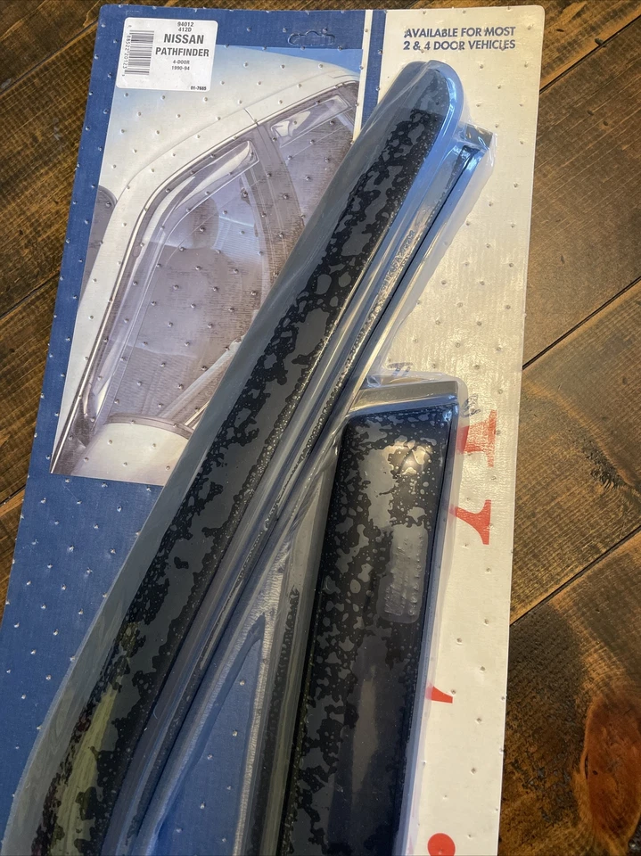 Protectores de lluvia 4 piezas ventana ventilación visera pantalla para Nissan Pathfinder 90-94 nuevo de colección Foto 1 de 4
