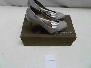 KENNEL & SCHMENGER Shoes Heels Blue Leather Size UK 3 New & Boxed RRP £169 - Picture 1 of 12
