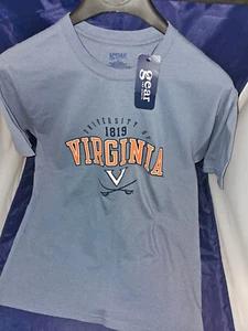 Virginia Cavaliers Shirt Crew Neck Blue Men L gear for sports 1819 tshirt - Picture 1 of 5