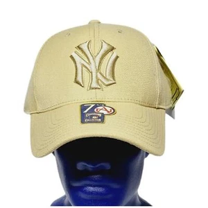 Embroidered New York Yankees Cooperstown Collection Fitted Cap Hat 7 5/8 NEW - Picture 1 of 7