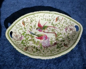 Victoria of Austria Vintage 'Birds of Paradise' Marquis Plate 30cm(12")x20cm(8") - Picture 1 of 3