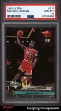 1992-93 Ultra #216 Michael Jordan JS PSA 10 GEM MINT BULLS
