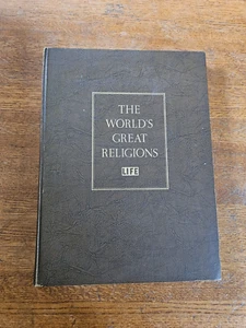 LIFE The World's Great Religions Hardcover 1957 Time Incorporated Large Book - Imagen 1 de 9