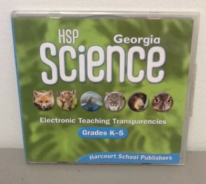 Harcourt HSP Georgia Science, Electronic Teaching Transparencies, Gr K-5, WinMac - Picture 1 of 2