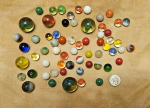 Vintage Murmeln. Schützen und kleineres, Konvolut. - Bild 1 von 8