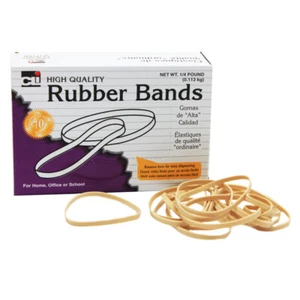 Bandas de goma Charles Leonard, #32 (3"" x 1/8"), caja de 1/4 libra - Imagen 1 de 1