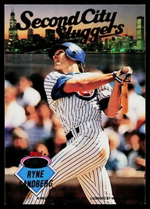 1993 Stadium Club Ryne Sandberg / Frank Thomas Superstar Duos Members Only #NNO - Picture 1 of 2