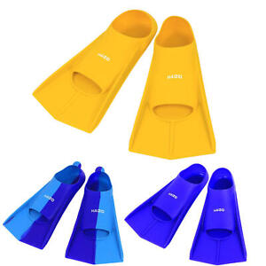 Swim Fins Adjustable Snorkeling Diving Flippers loating Silicone Training Fins 