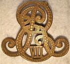 Edward V11 brass Royal Cipher Shoulder Title, British