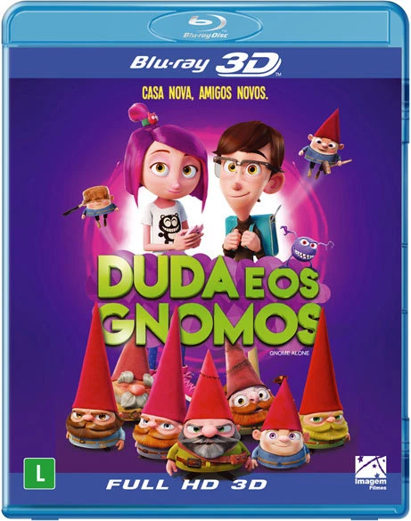 Blu-ray 2D + 3D Duda e os Gnomos [ Gnome Alone ] [Audio English] [1-Disc Set] - Image 1 of 1