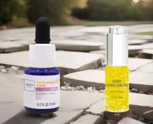 Obagi Vit C Serum 20% MINI for  fine lines , wrinkles + Obagi Hydro-Drops MINI - Picture 1 of 1