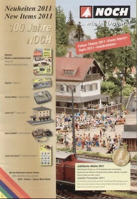 catalogo NOCH 2011 Neuheiten 100 Jahre Noch ...wie in Original          D E   bb - Image 1 of 4
