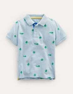 Polo Mini Boden Niño Bordado Piqué - Tabla de Surf Ranas Azules (Imperfecto) - Imagen 1 de 4