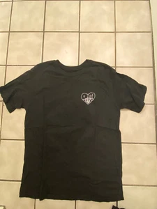 Camiseta After Midnight Para Hombre Am Love Logotipo Mangas Cortas Negra Talla Mediana - Imagen 1 de 2