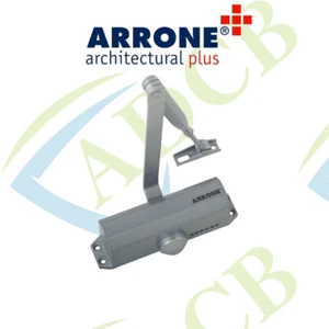 Arrone AR450SE Size 3 Door Closer Silver - doors up to 950mm wide - Picture 1 of 2