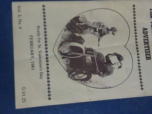 Harley Vintage M F EGAN 2 Motorcycle Advertiser & 1 Nostalgia Cycles Booklet - Picture 1 of 13