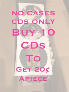 20¢ CDs - You Must Buy 10 Minimum for Discount - Flat $5.00 Shipped - P-S - Picture 1 of 1