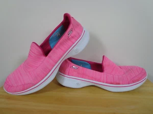 SKECHERS GOGA MAX slip on Women's Shoes Pink Color Size 9.5 - Picture 1 of 19