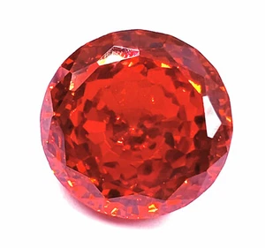 Unique Round Cut 61.90 Ct Natural Sri Lanka Red Sapphire Certified Gemstone AKG - Picture 1 of 6