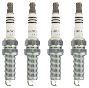 Set of 4 NGK Spark Plugs for Chevrolet City Express 2015 - 2018