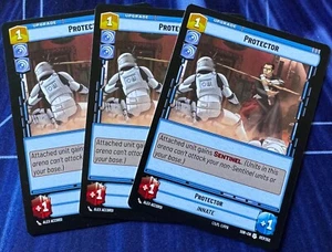 Tarjeta protectora poco común Star Wars Unlimited Spark of Rebellion 3X - Imagen 1 de 2