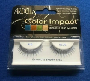 ARDELL Color Impact 110 Blue Enhances Brown Eyes - Picture 1 of 2