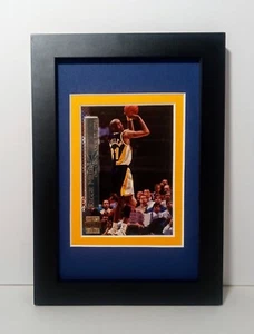 Reggie Miller Indiana Pacers Framed Card Plaque 1996 Topps Stadium Club #SM7 - Picture 1 of 4