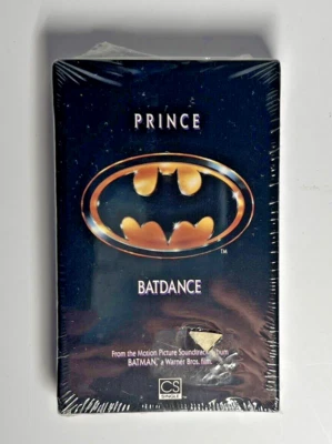 1989 Batman Soundtrack Cassettes Single Prince Batdance Arms of Orion Sealed/New - Image 1 of 4