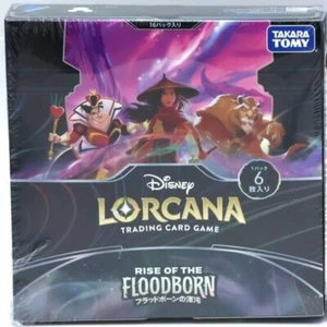 Disney LORCANA Rise of the Floodborn Japanese ver. Booster Sealed Box - Picture 1 of 9