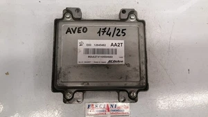 2012 CHEVROLET AVEO II 1.2 PETROL ENGINE CONTROL UNIT 12645482 AC DELCO - Picture 1 of 3