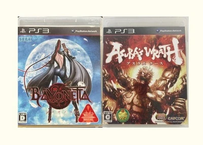 PS3 Asura's Wrath Bayonetta PlayStation 3 Set 2 Lot Japan Import Game Tested - Image 1 of 2