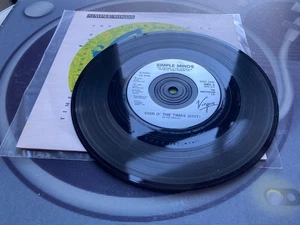 SIMPLE MINDS ORG NM VINYL 1989 ' SIGN OF THE TIME ' PIC/COVER 1stPRESS VIRGIN GB - Picture 1 of 12