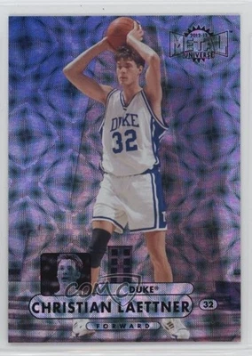 Gemas preciosas Fleer Retro 1997-98 Metal Universe 2012-13/100 Christian Laettner Foto 1 de 2